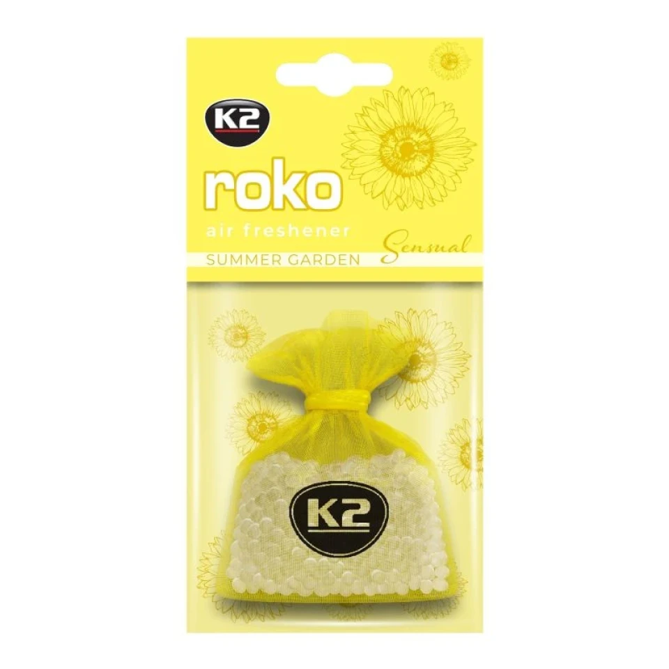 Ароматизатор повітря гранульований у мішечку K2 Roko Summer Garden 20г (Літній сад)