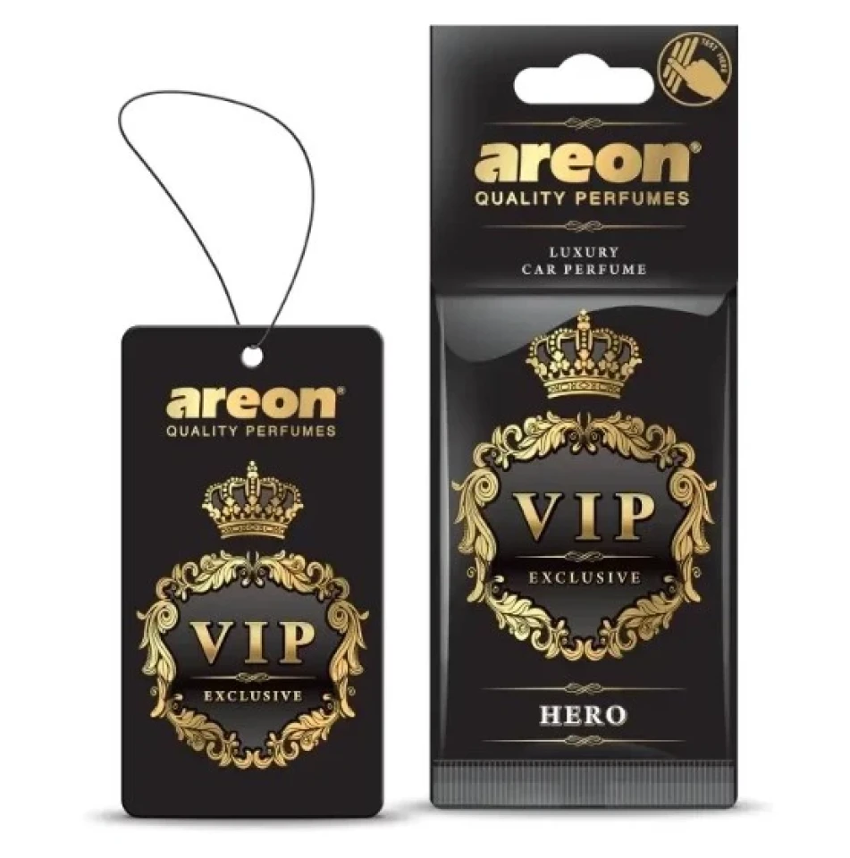 Ароматизатор повітря підвісний ялинка Areon VIP Hero (Герой)