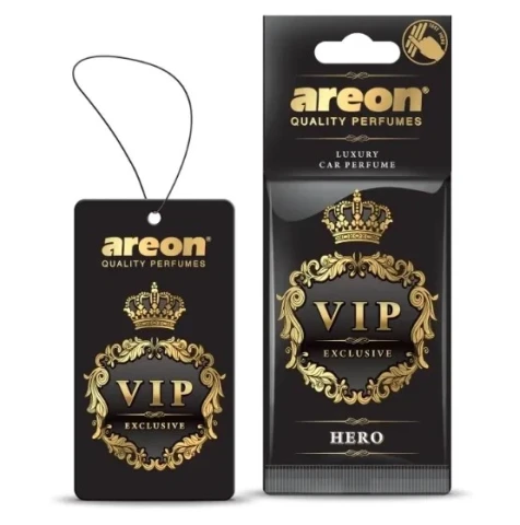 Ароматизатор повітря підвісний ялинка Areon VIP Hero (Герой)
