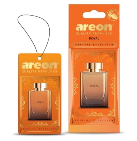 Ароматизатор повітря підвісний ялинка Areon SPECIAL SELECTION Royal (Королівський)