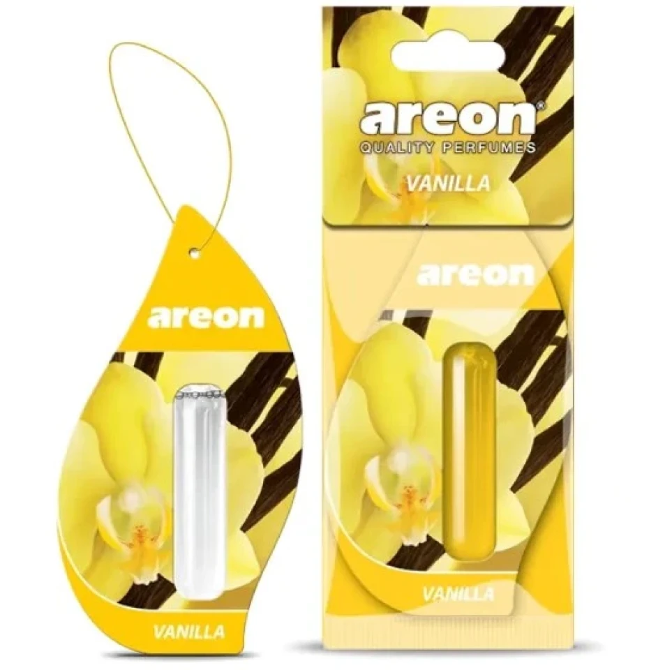 Ароматизатор воздуха подвесной гель Areon MON Liquid Vanilla (Ваниль) 5мл