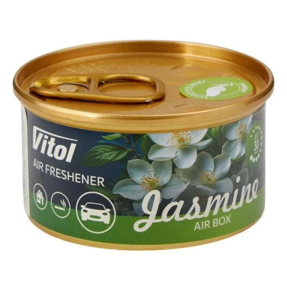 Ароматизатор воздуха органический в банке Vitol Air Box Jasmine (Жасмин)
