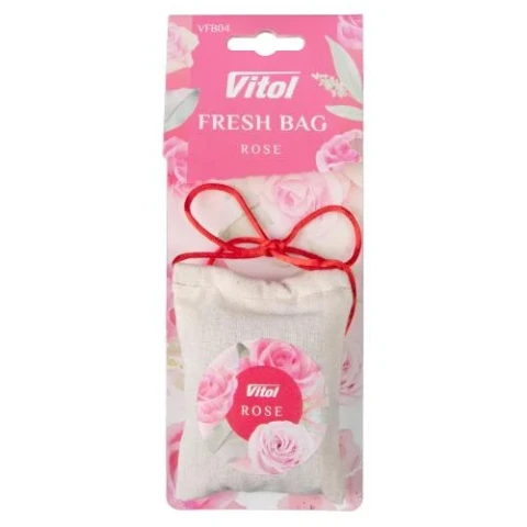 Ароматизатор повітря у мішечку Vitol Fresh Bag Rose (Троянда)