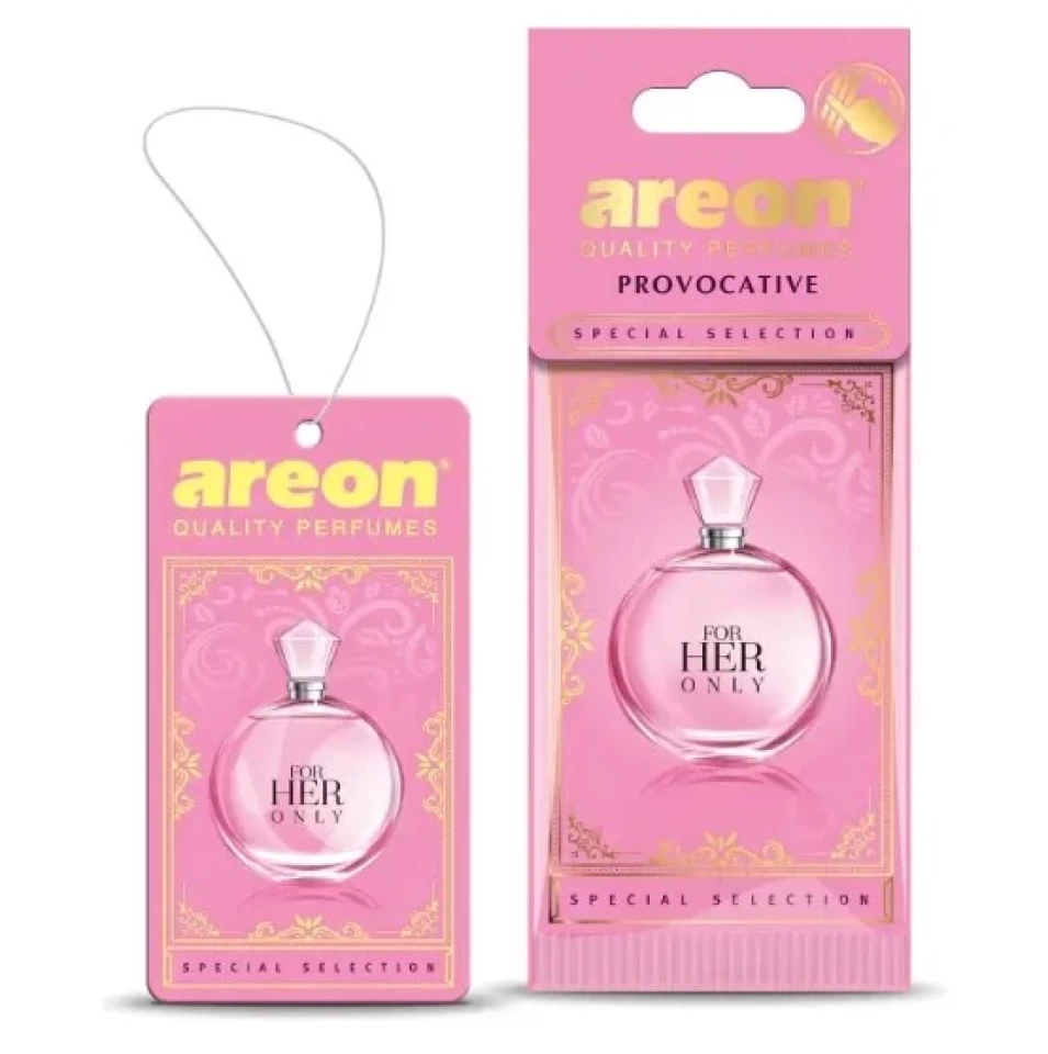Ароматизатор воздуха подвесной елочка Areon SPECIAL SELECTION Provocative (Провокационный)
