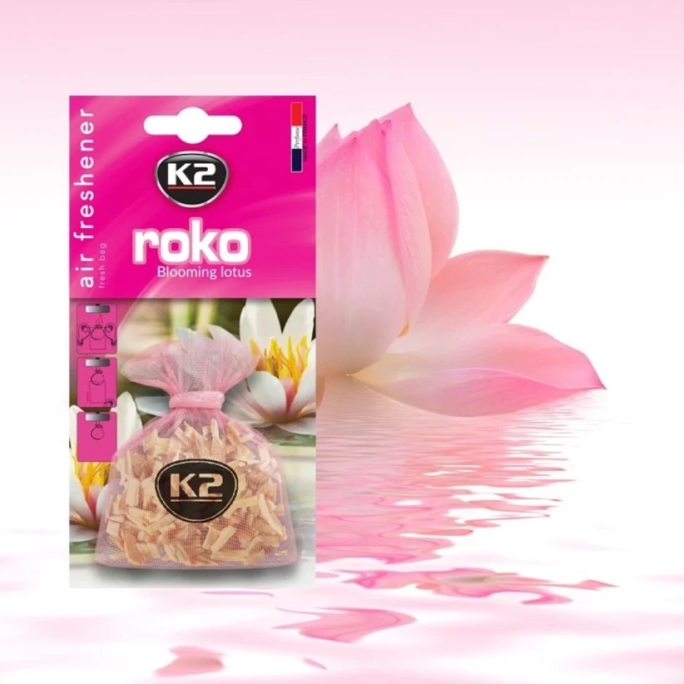 Ароматизатор повітря гранульований у мішечку K2 Roko Blooming Lotus 20г (Квітучий лотос)