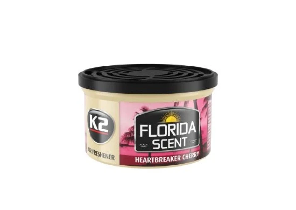 Ароматизатор повітря банковий K2 Florida Scent Heartbreaker Cherry 42г (Вишня)