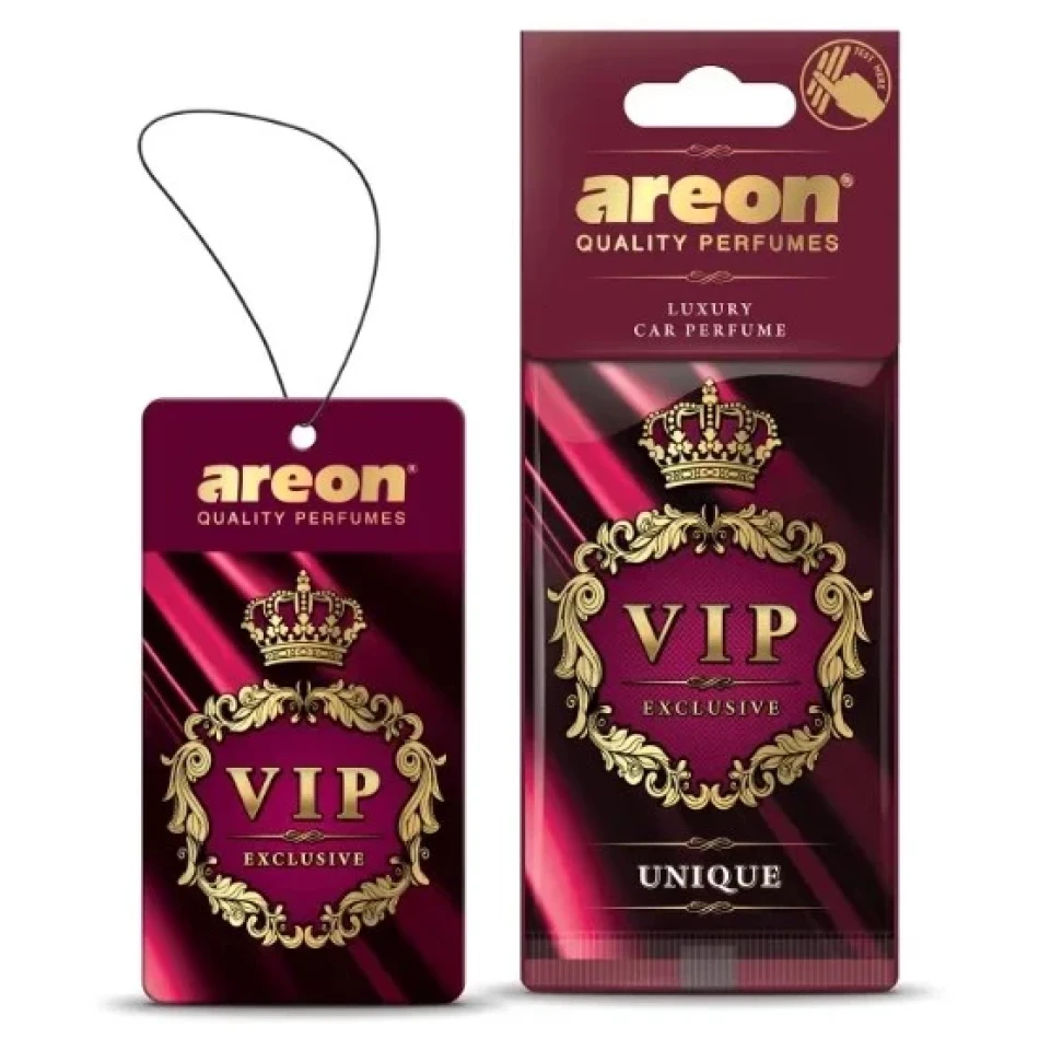 Ароматизатор повітря підвісний ялинка Areon VIP Unique (Унікальний)