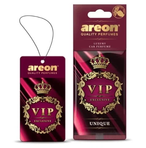 Ароматизатор повітря підвісний ялинка Areon VIP Unique (Унікальний)
