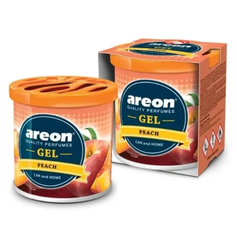 Ароматизатор повітря гелевий Areon GEL Can Peach 80g (Персик консерва)