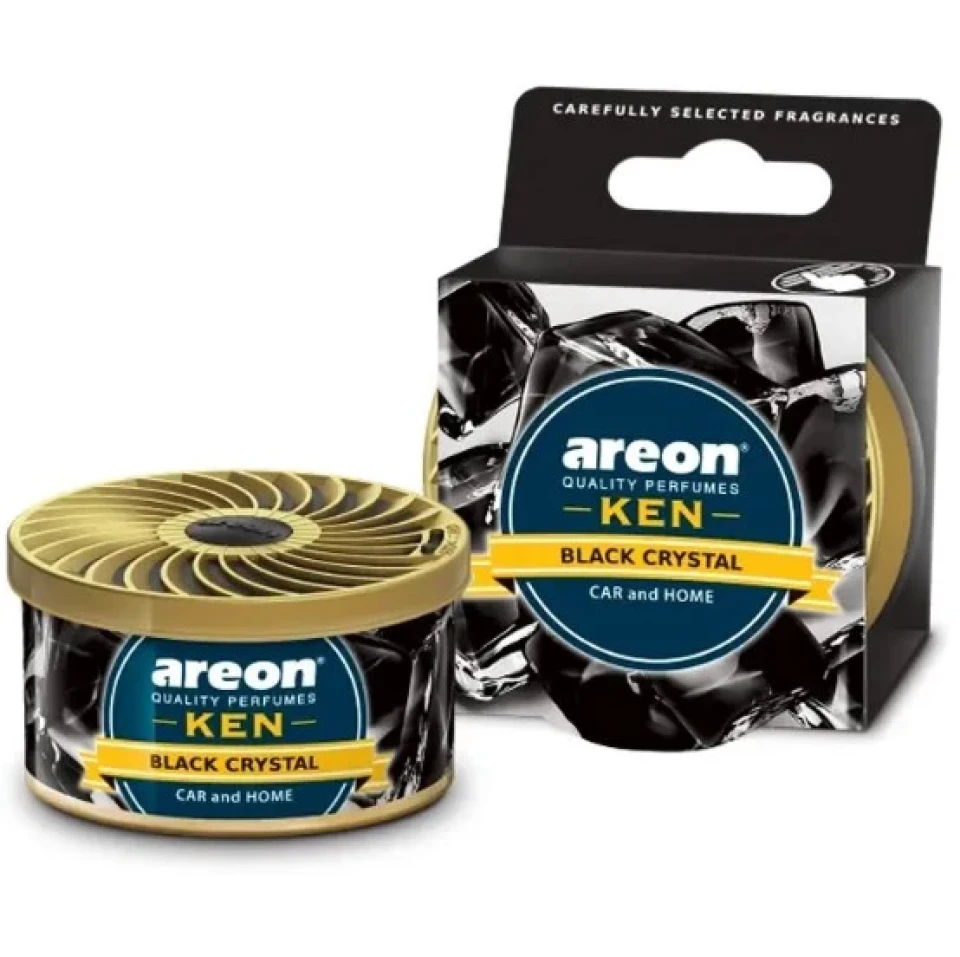 Ароматизатор повітря ароматична банка Areon KEN Black Crystal (Чорний Кристал)