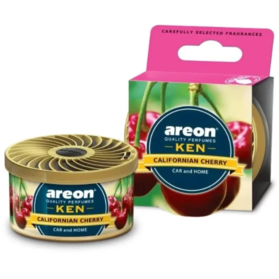 Ароматизатор повітря ароматична банка Areon KEN Californian Cherry (Каліфорнійська Вишня)