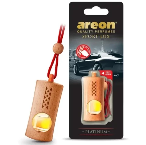 Ароматизатор повітря рідкий підвісний Areon FRESKO Sport Lux Platinum (Платиновий)