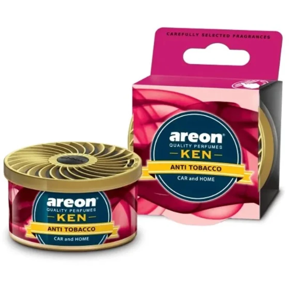 Ароматизатор повітря ароматична банка Areon KEN Anti-Tobacco (Анти-Табак)