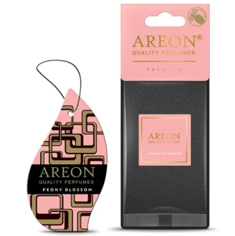 Ароматизатор повітря підвісний ялинка Areon PREMIUM Peony Blossom (Цвіт Півонії)