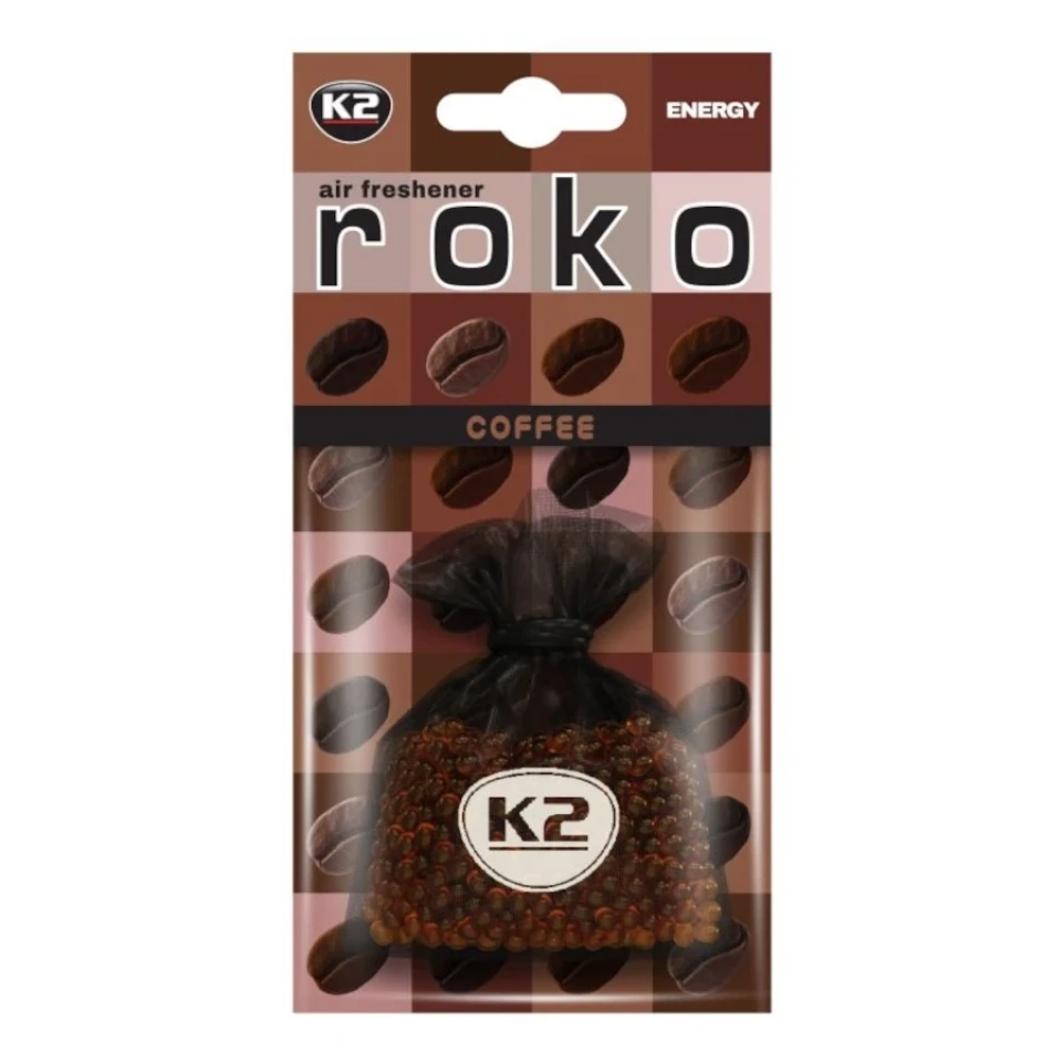Ароматизатор повітря гранульований у мішечку K2 Roko Coffee 20г (Кава)