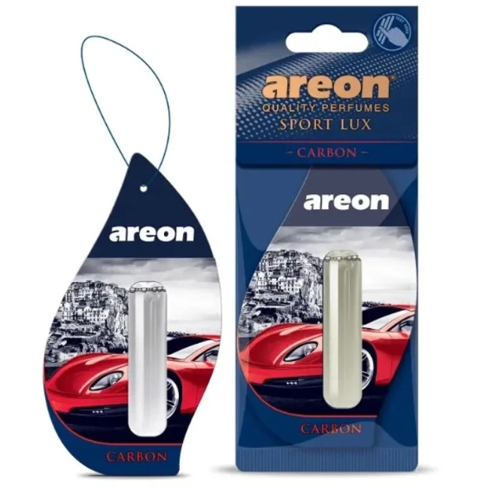 Ароматизатор воздуха подвесной гель Areon SPORT LUX Liquid Carbon (Карбон) 5мл