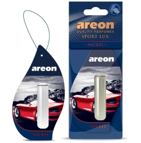 Ароматизатор воздуха подвесной гель Areon SPORT LUX Liquid Nickel (Никель) 5мл