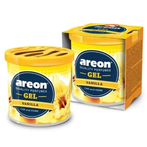 Ароматизатор повітря гелевий Areon GEL Can Vanilla 80g (Ваніль консерва)
